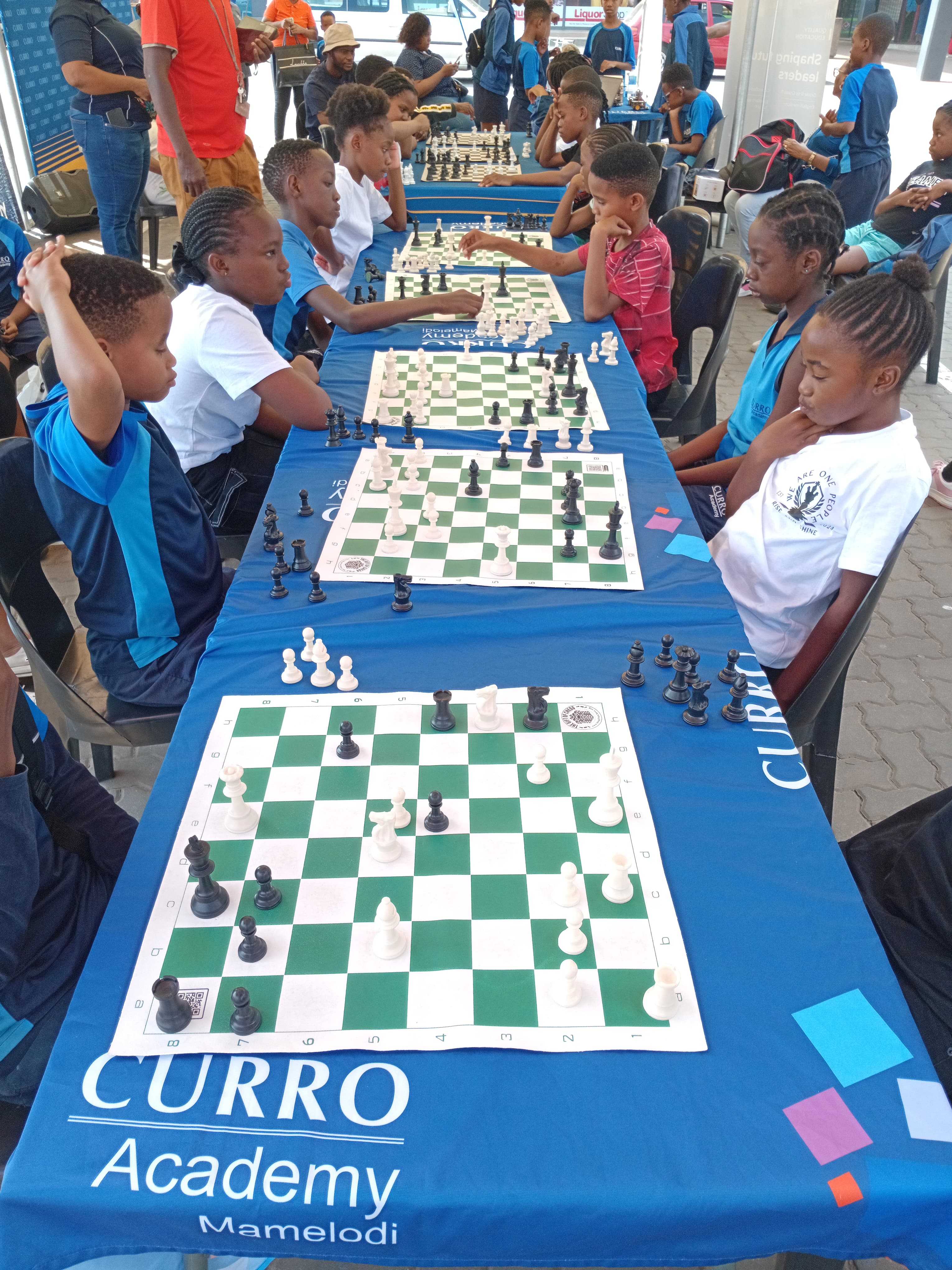 Second time participating in Curro academy chess tournament 